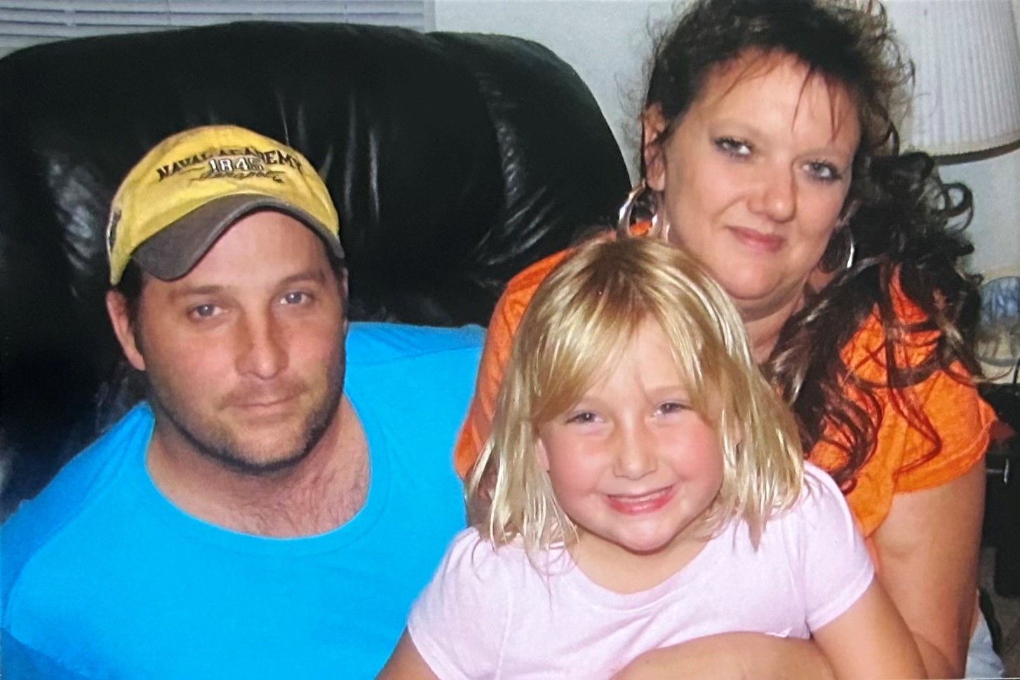 A Young Kyleigh and her parents